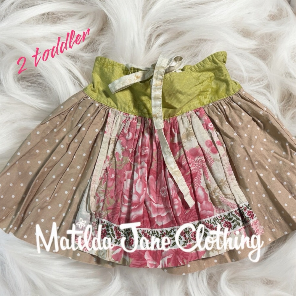 Matilda Jane Kids Floral Skirt size 2
